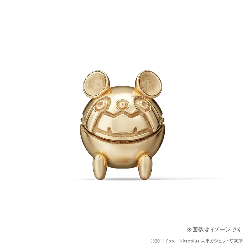 TVアニメ『シュタインズ・ゲート』“メタルうーぱ”プラチナ＆18金製ミニフィギュア。放送15周年記念、各50体限定 画像 9