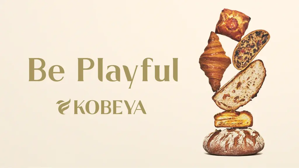 創業108年の神戸屋が40年ぶりにコーポレートロゴ刷新、新ステートメント「Be Playful」を掲げたリブランディングを発表 画像 1