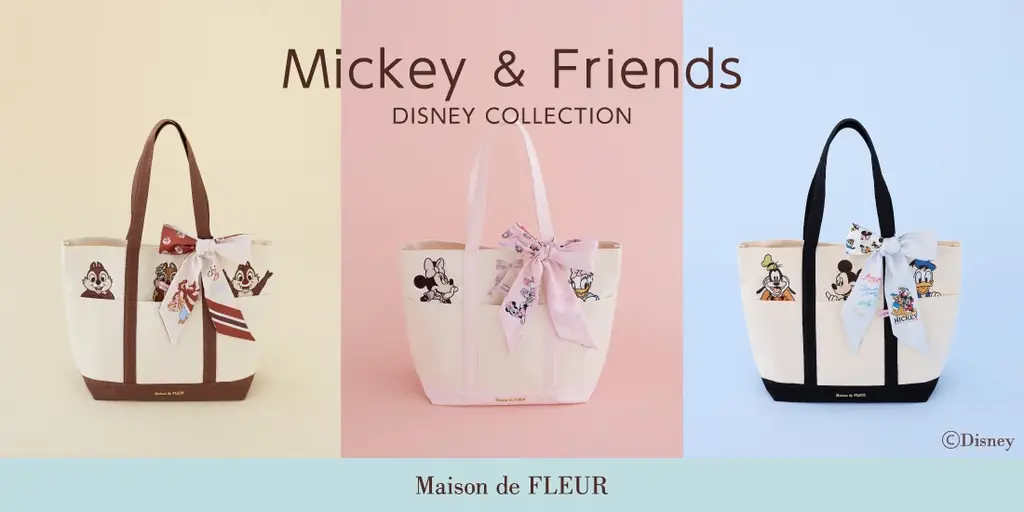 【Maison de FLEUR】「ミッキー＆フレンズ」を描いたDisney Collection！8月5日(水)より「Disney THE MARKET 2026 in 日本橋三越本店」にて先行販売 画像 1