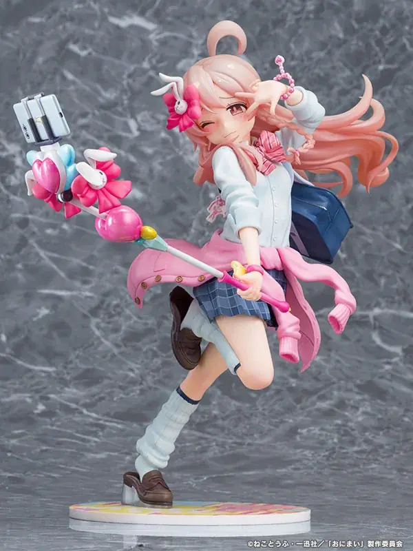 アニメ『お兄ちゃんはおしまい！』より、「緒山まひろ」「緒山みはり」が、平成ギャル衣装姿をモチーフにフィギュア化。あみあみにて、それぞれ予約受付中。 画像 12