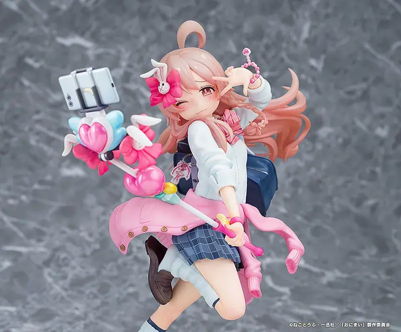 アニメ『お兄ちゃんはおしまい！』より、「緒山まひろ」「緒山みはり」が、平成ギャル衣装姿をモチーフにフィギュア化。あみあみにて、それぞれ予約受付中。 画像 15
