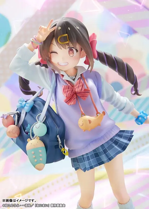 アニメ『お兄ちゃんはおしまい！』より、「緒山まひろ」「緒山みはり」が、平成ギャル衣装姿をモチーフにフィギュア化。あみあみにて、それぞれ予約受付中。 画像 20