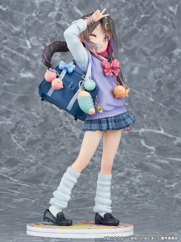 アニメ『お兄ちゃんはおしまい！』より、「緒山まひろ」「緒山みはり」が、平成ギャル衣装姿をモチーフにフィギュア化。あみあみにて、それぞれ予約受付中。 画像 27