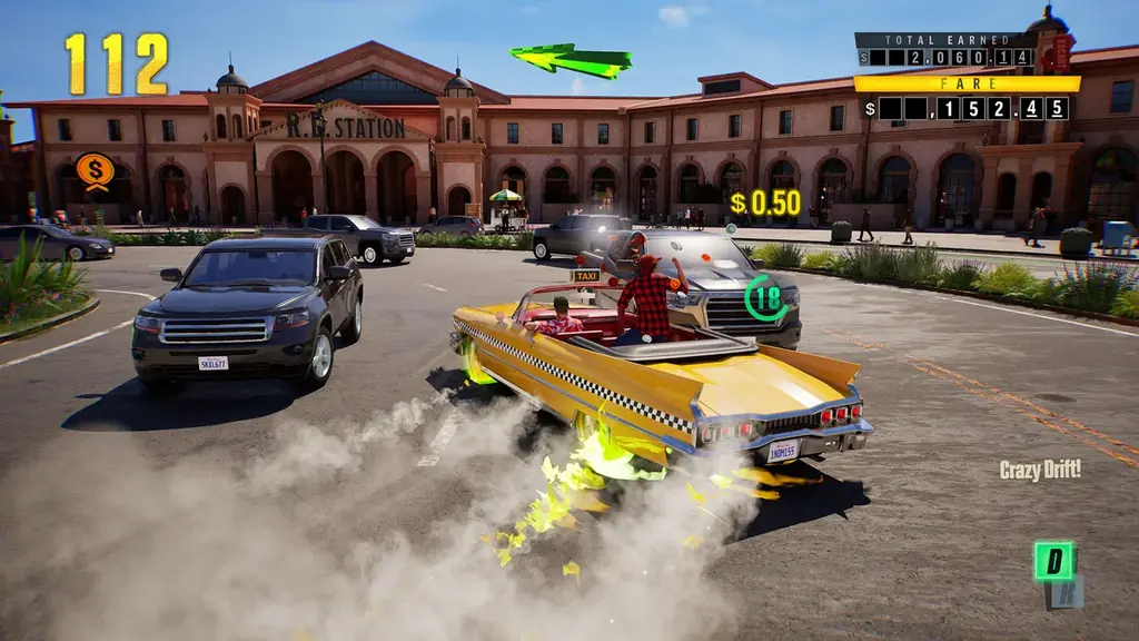 『クレイジータクシー：ワールドツアー』シリーズ初のオンラインマルチプレイを先行体験！クローズドネットワークテストの参加者募集を開始 画像 6