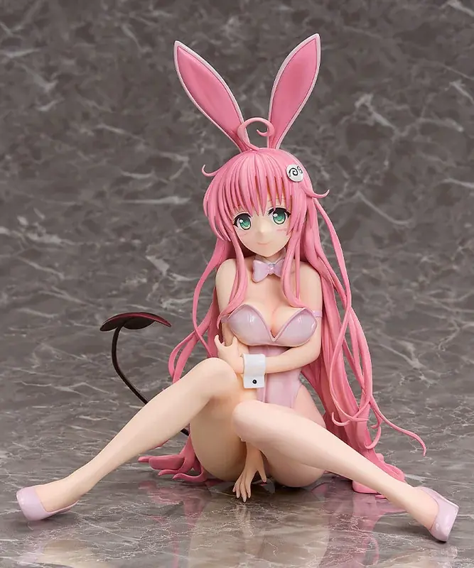 『To LOVEる-とらぶる- ダークネス』より、「ララ・サタリン・デビルーク 生足バニーVer.」のフィギュアが登場。あみあみにて予約受付中。 画像 3