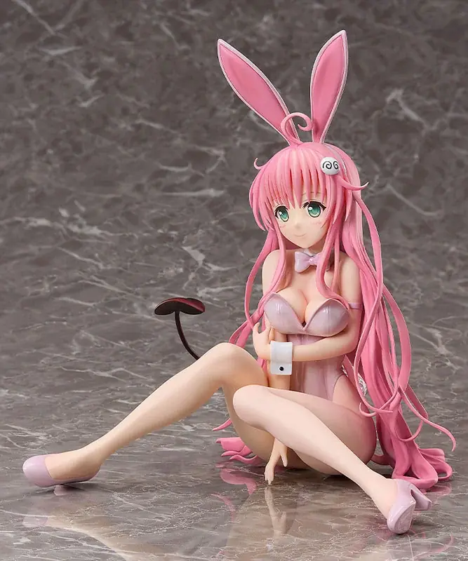 『To LOVEる-とらぶる- ダークネス』より、「ララ・サタリン・デビルーク 生足バニーVer.」のフィギュアが登場。あみあみにて予約受付中。 画像 4