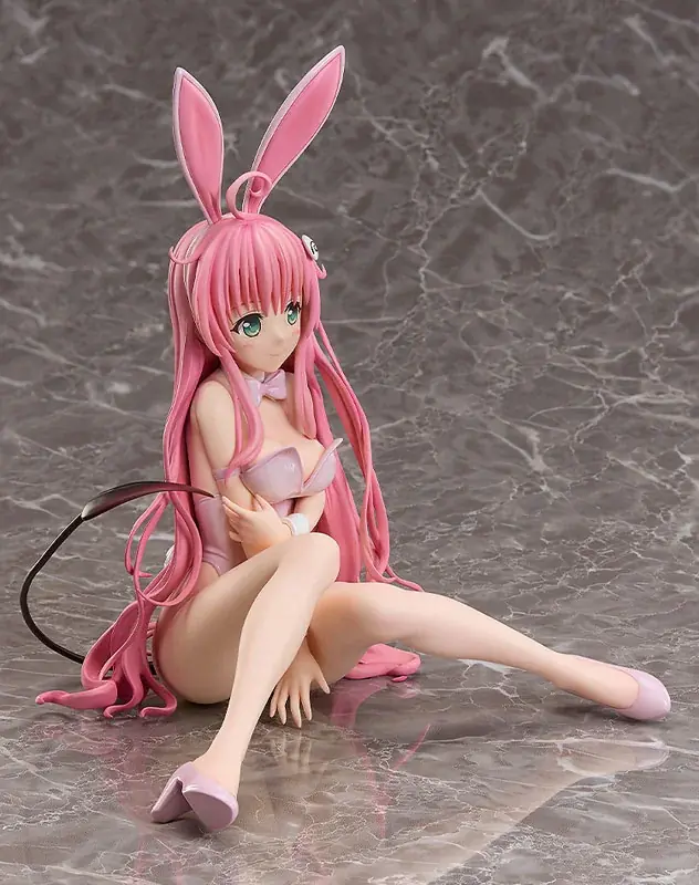 『To LOVEる-とらぶる- ダークネス』より、「ララ・サタリン・デビルーク 生足バニーVer.」のフィギュアが登場。あみあみにて予約受付中。 画像 5