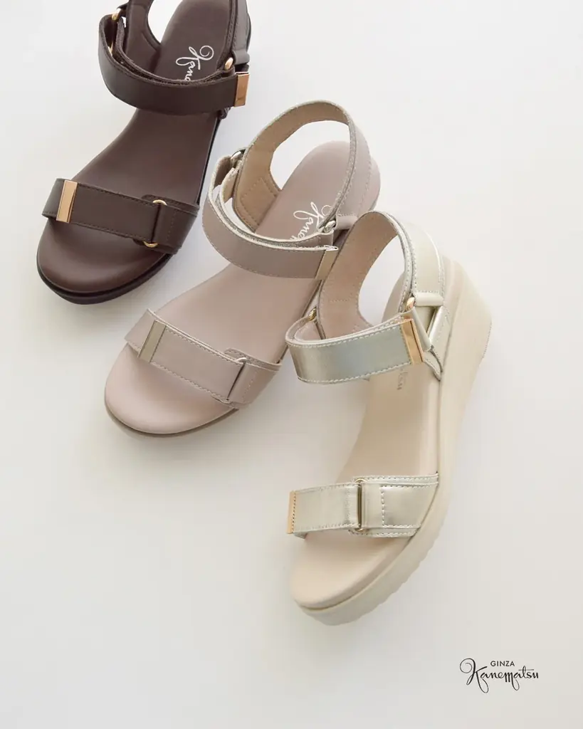 【銀座かねまつ】夏から秋まで着こなしを楽しめる「LATE SUMMER SANDALS」登場。 画像 7