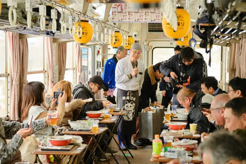 【山形・置賜】うま年にうまい鉄道旅。山形鉄道　呑み鉄　馬肉列車 画像 6