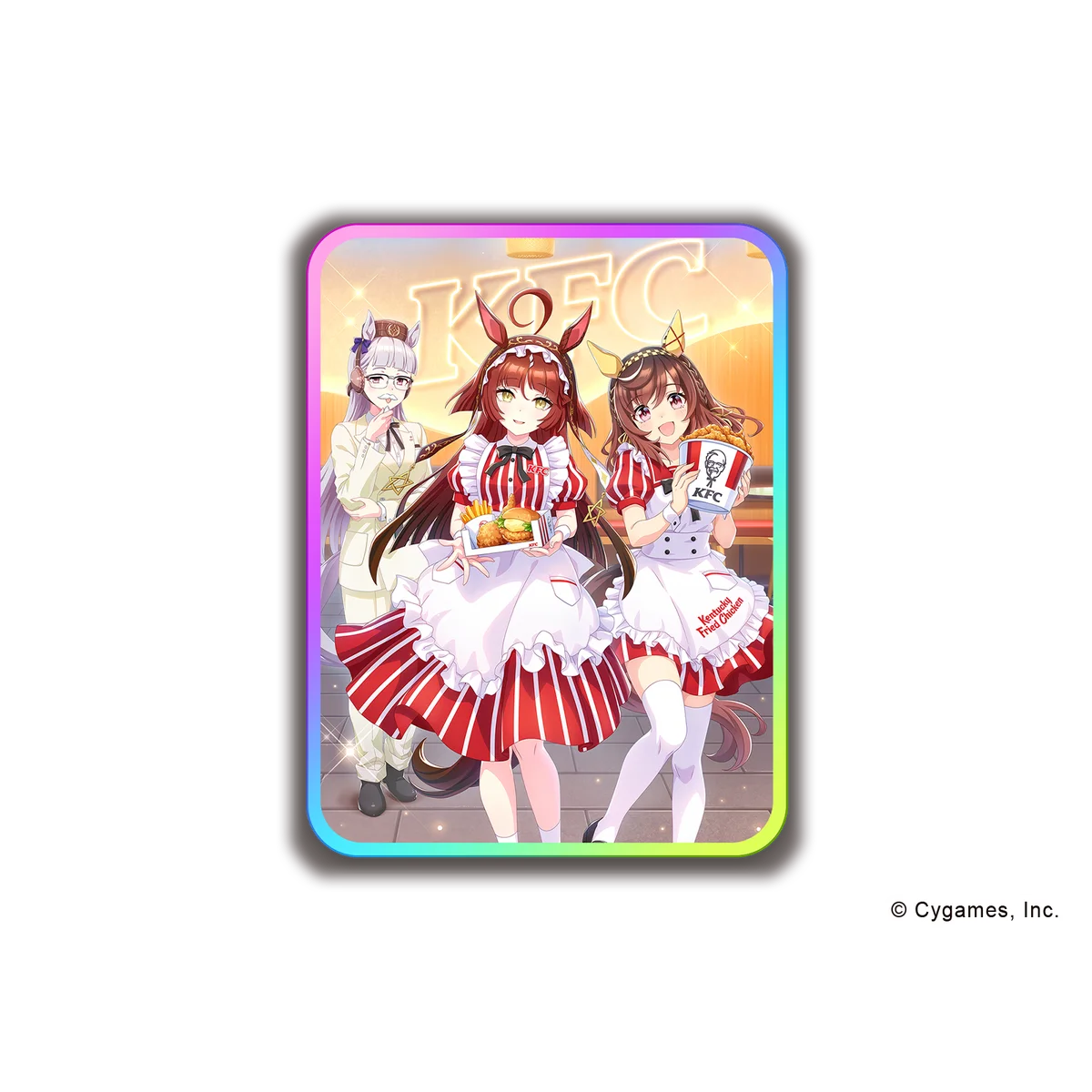 【ウマ娘と”五感”で楽しむリアル×デジタル横断コラボが実現】作品をイメージして開発したオリジナルコラボ商品も登場「ウマ娘のウマウマ！ケンタッキー！」キャンペーン　8月12日(水)～9月30日(水)実施 画像 9