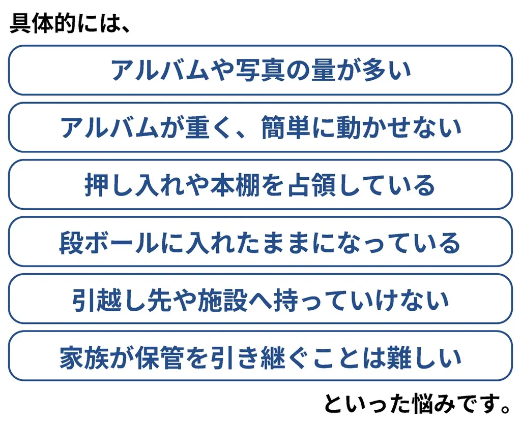 【お盆前レポート】実家に眠る大量のアルバム。いま、日本中で「家族写真の承継問題」がはじまっています。 画像 6