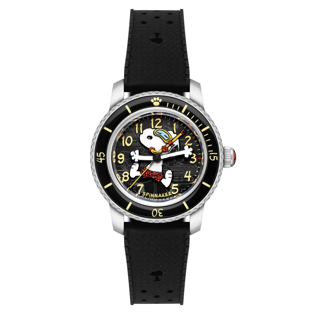 SPINNAKER、初のPEANUTSコラボレーション。スヌーピーの本格ダイバーズウォッチ「PEANUTS SNOOPY　SEASIDE SNORKEL LIMITED EDITION」が登場 画像 17