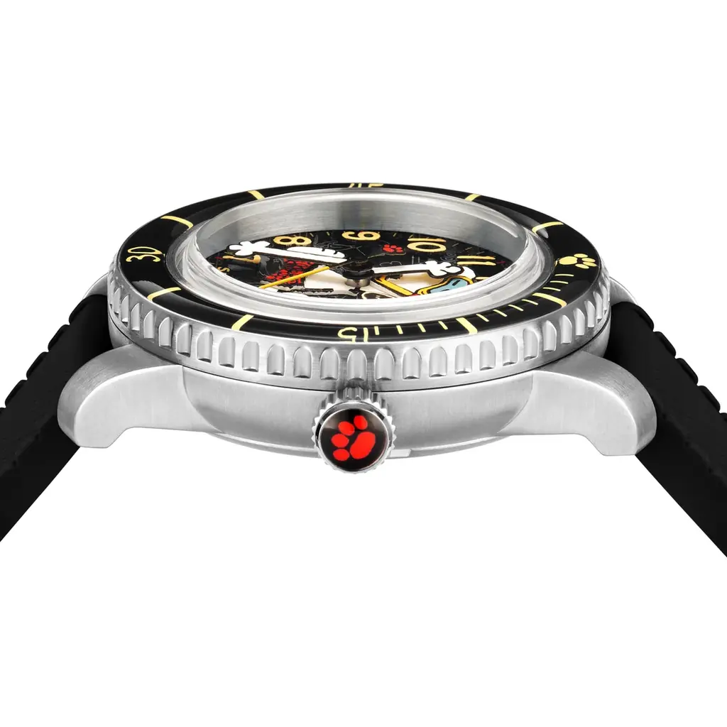 SPINNAKER、初のPEANUTSコラボレーション。スヌーピーの本格ダイバーズウォッチ「PEANUTS SNOOPY　SEASIDE SNORKEL LIMITED EDITION」が登場 画像 18