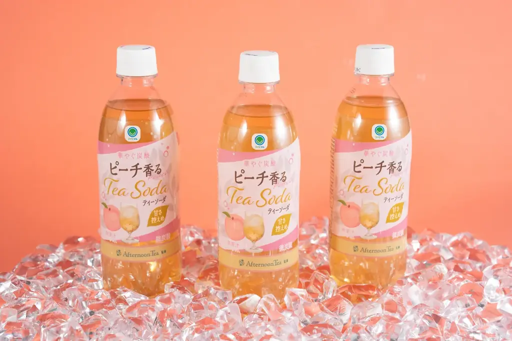 8月4日発売｜Afternoon Tea監修 ピーチ香るティーソーダ