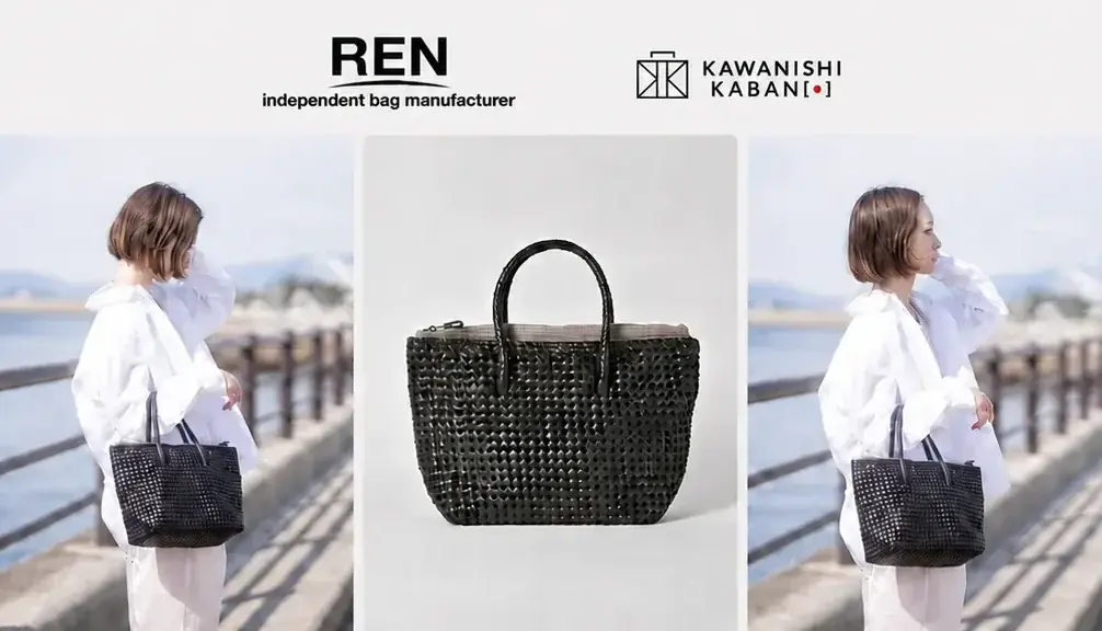8月1日発売｜REN×カワニシカバンの限定トート