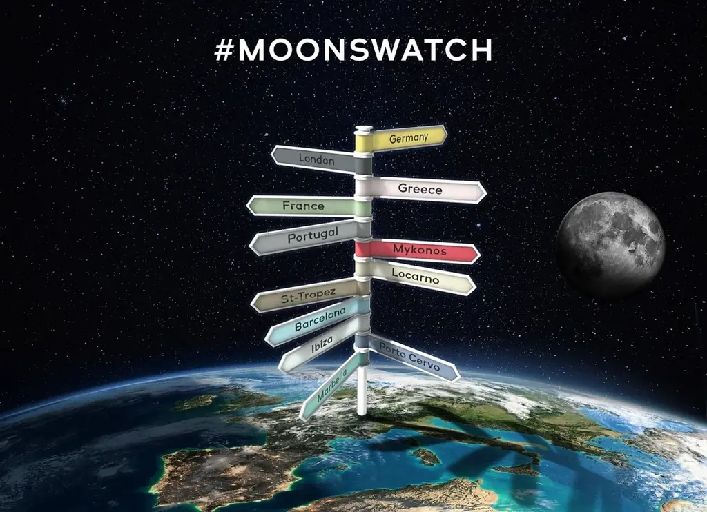 8月12日開始　玉川高島屋でMoonSwatch実物展示
