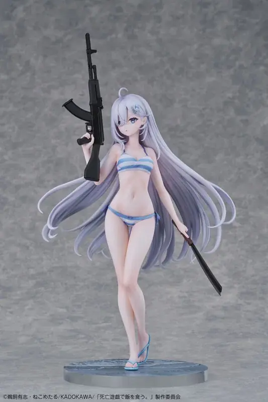 アニメ『死亡遊戯で飯を食う。44:CLOUDY BEACH』より、「幽鬼」が水着姿でフィギュア化。あみあみにて予約受付中。 画像 11