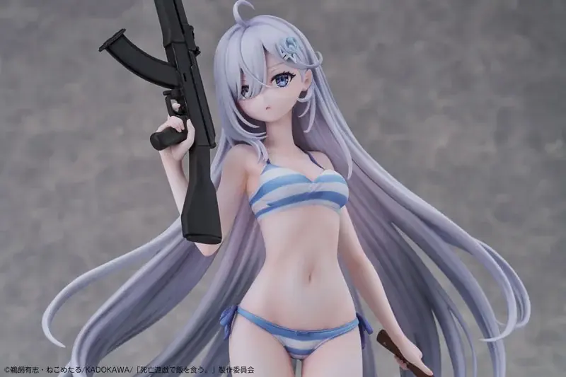 アニメ『死亡遊戯で飯を食う。44:CLOUDY BEACH』より、「幽鬼」が水着姿でフィギュア化。あみあみにて予約受付中。 画像 14