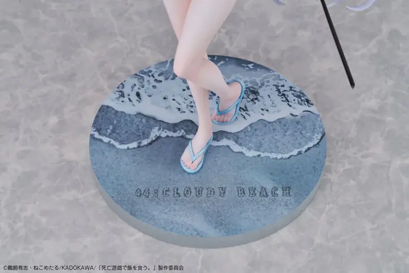アニメ『死亡遊戯で飯を食う。44:CLOUDY BEACH』より、「幽鬼」が水着姿でフィギュア化。あみあみにて予約受付中。 画像 15
