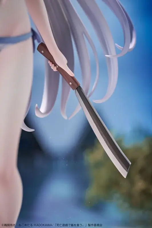 アニメ『死亡遊戯で飯を食う。44:CLOUDY BEACH』より、「幽鬼」が水着姿でフィギュア化。あみあみにて予約受付中。 画像 19