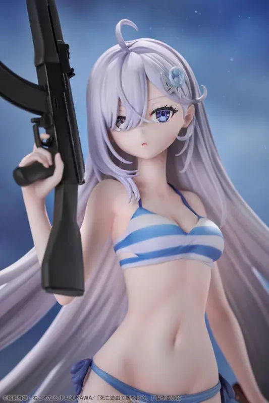 アニメ『死亡遊戯で飯を食う。44:CLOUDY BEACH』より、「幽鬼」が水着姿でフィギュア化。あみあみにて予約受付中。 画像 20