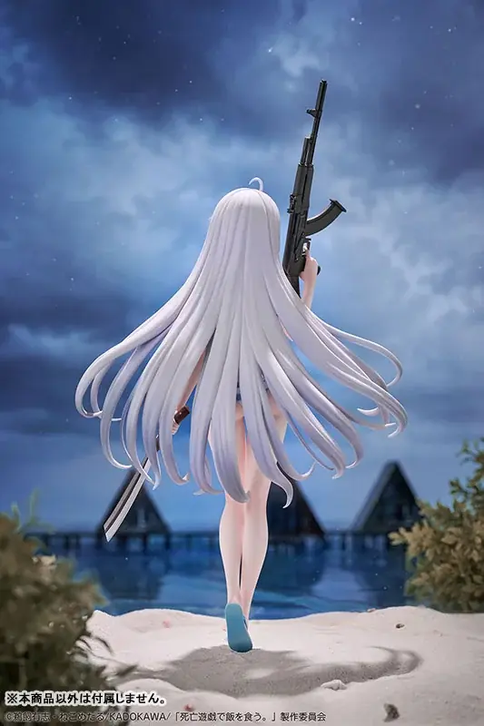 アニメ『死亡遊戯で飯を食う。44:CLOUDY BEACH』より、「幽鬼」が水着姿でフィギュア化。あみあみにて予約受付中。 画像 22