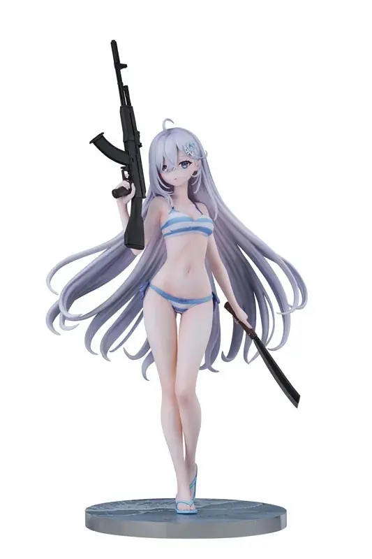 アニメ『死亡遊戯で飯を食う。44:CLOUDY BEACH』より、「幽鬼」が水着姿でフィギュア化。あみあみにて予約受付中。 画像 4