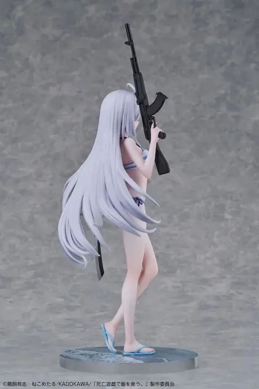 アニメ『死亡遊戯で飯を食う。44:CLOUDY BEACH』より、「幽鬼」が水着姿でフィギュア化。あみあみにて予約受付中。 画像 6