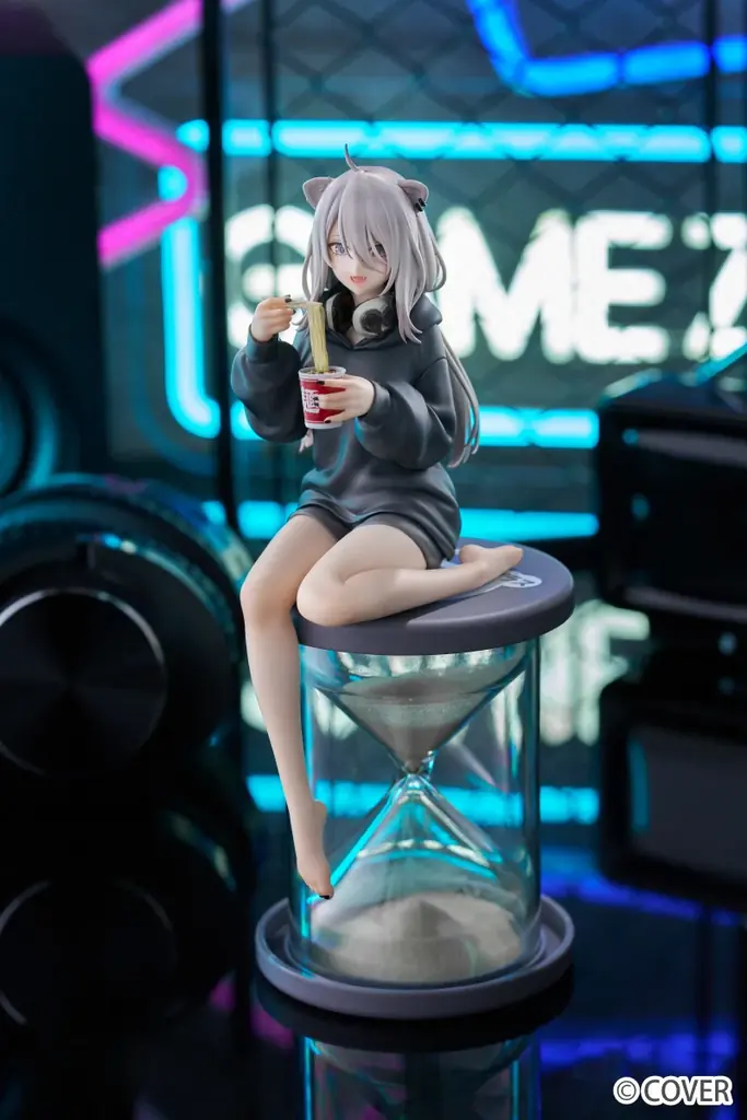 “ラーメン好き”VTuber「獅白ぼたん」がフリュープライズに　ホロライブ所属タレントの“ぬーどるストッパーフィギュア”が初登場！ 画像 2