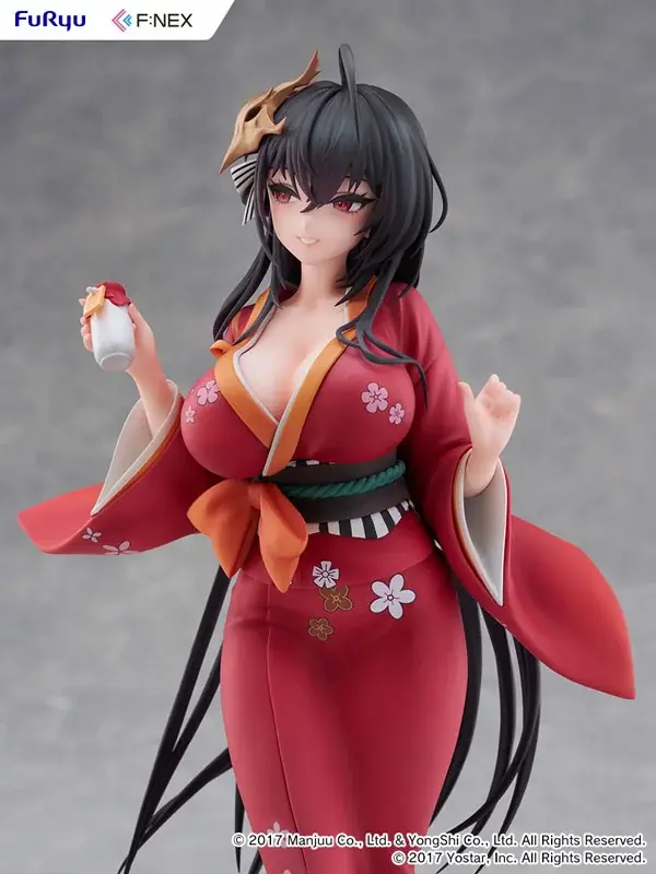 『アズールレーン』より、浴衣姿の「大鳳」がスケールフィギュアとなって登場。あみあみにて予約受付中。 画像 15