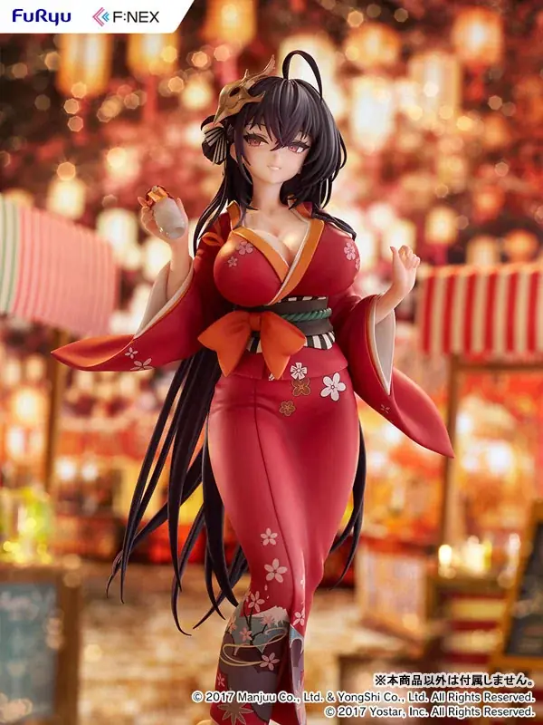 『アズールレーン』より、浴衣姿の「大鳳」がスケールフィギュアとなって登場。あみあみにて予約受付中。 画像 4