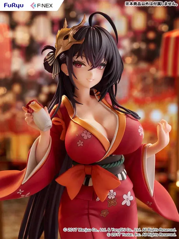 『アズールレーン』より、浴衣姿の「大鳳」がスケールフィギュアとなって登場。あみあみにて予約受付中。 画像 6