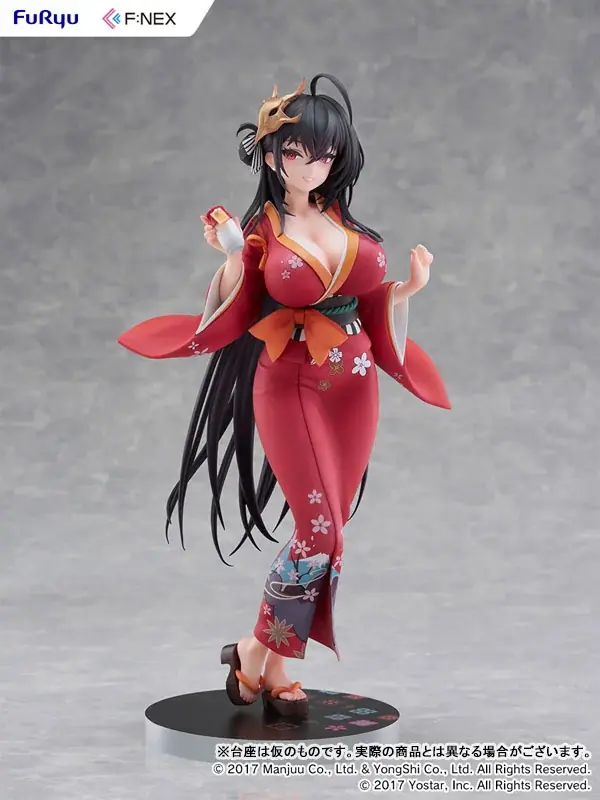 『アズールレーン』より、浴衣姿の「大鳳」がスケールフィギュアとなって登場。あみあみにて予約受付中。 画像 9