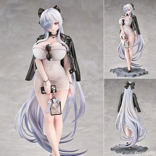 『勝利の女神：NIKKE』より、「シンデレラ」のフィギュアが都会的なアパレル衣装で華やかに登場。あみあみにて予約受付中。 画像 2