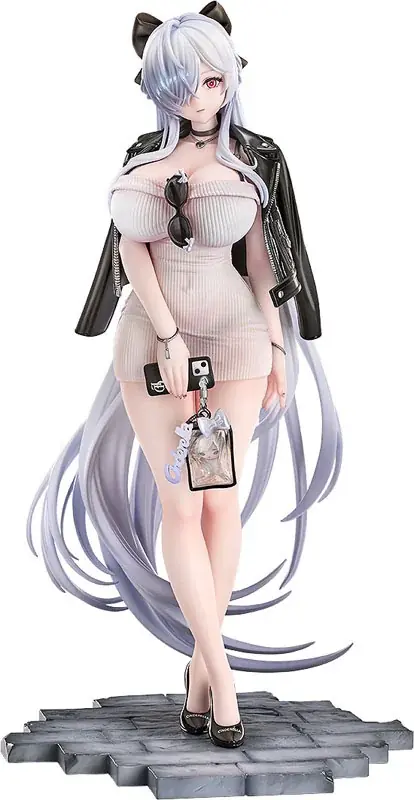 『勝利の女神：NIKKE』より、「シンデレラ」のフィギュアが都会的なアパレル衣装で華やかに登場。あみあみにて予約受付中。 画像 3