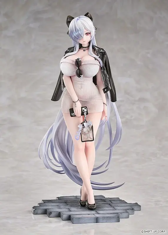 『勝利の女神：NIKKE』より、「シンデレラ」のフィギュアが都会的なアパレル衣装で華やかに登場。あみあみにて予約受付中。 画像 4