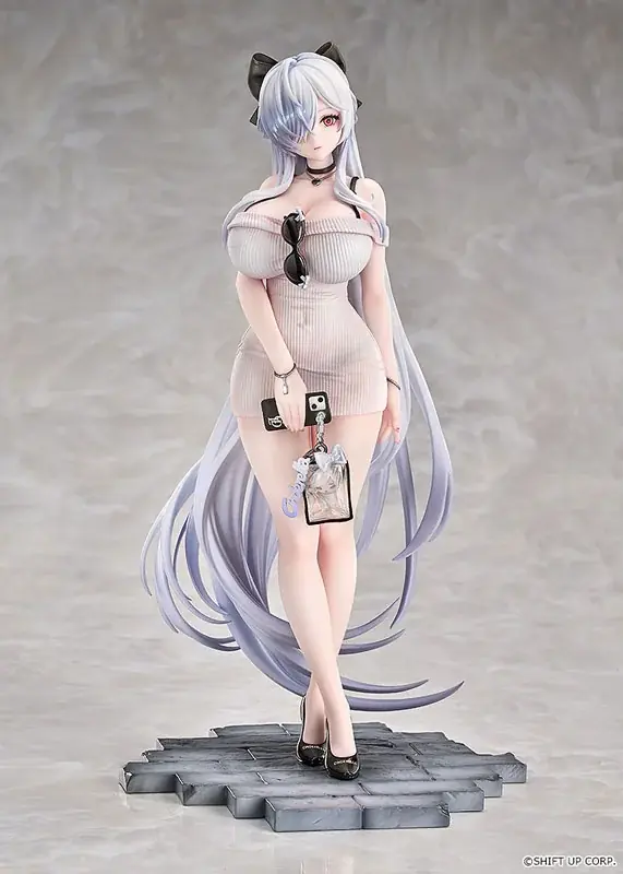 『勝利の女神：NIKKE』より、「シンデレラ」のフィギュアが都会的なアパレル衣装で華やかに登場。あみあみにて予約受付中。 画像 7