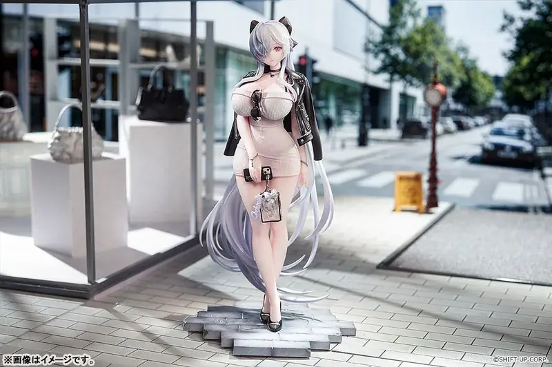 『勝利の女神：NIKKE』より、「シンデレラ」のフィギュアが都会的なアパレル衣装で華やかに登場。あみあみにて予約受付中。 画像 9