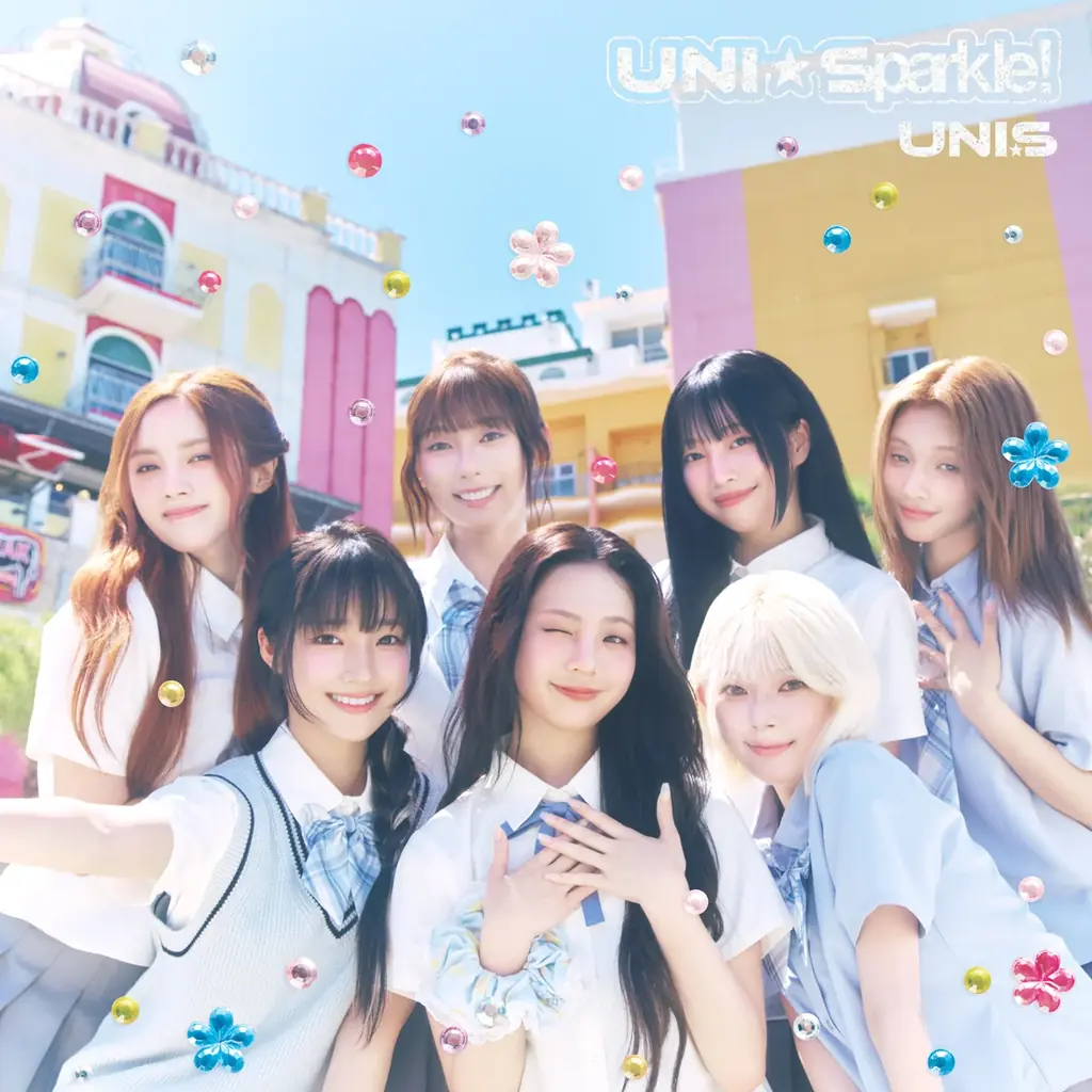 グローバルガールズグループ UNIS（ユニス）新曲「ギミサマ☆」で平成の人気IP「一期一会」とスペシャルコラボ！メンバー描き下ろしイラストによるコラボMV公開 画像 11
