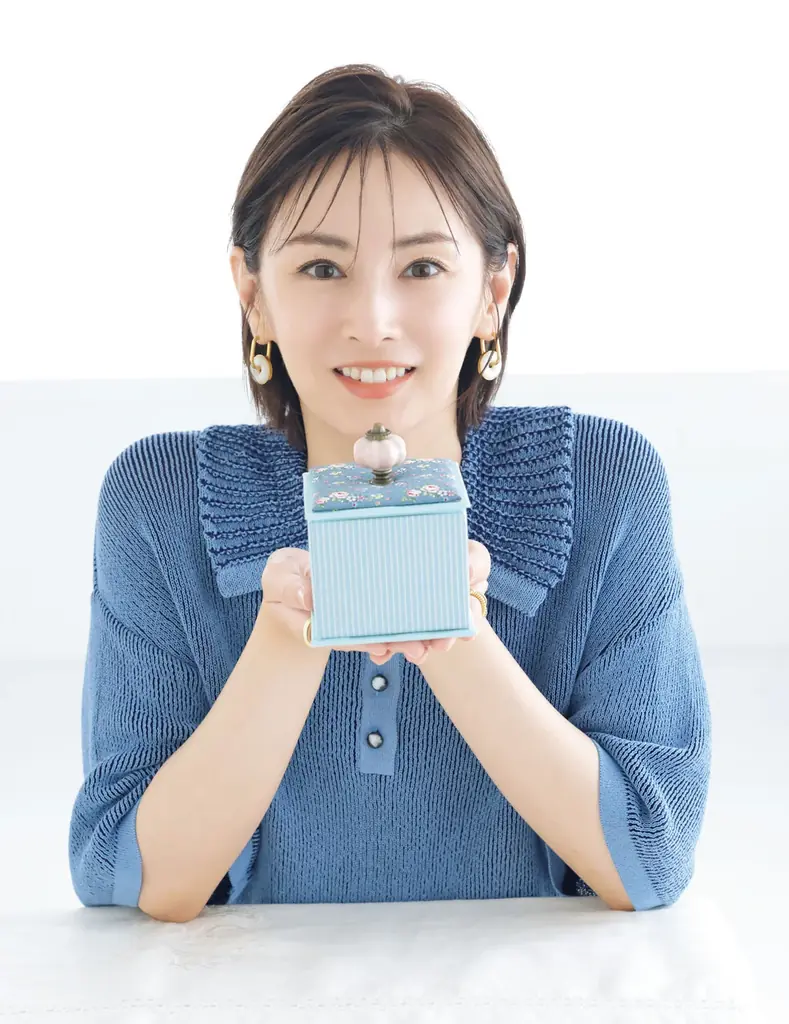 8/6発売『COTTON TIME』付録　北川景子の小花ボックス