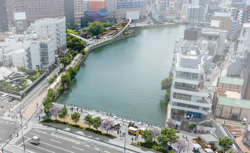 9月11日開放──天神と博多をつなぐ清流公園の新拠点