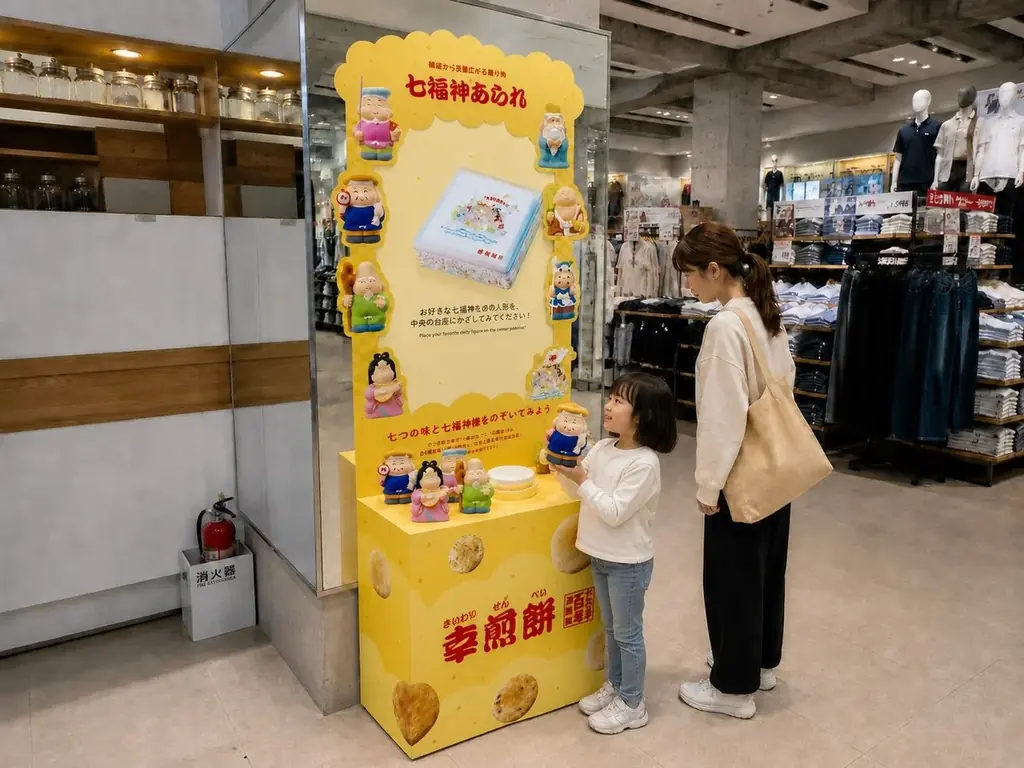 銀座から笑顔広がる、福を着る。UNIQLO TOKYOコラボレーション、「UTme!×七福神あられ®」8月1日（土）開始 画像 5