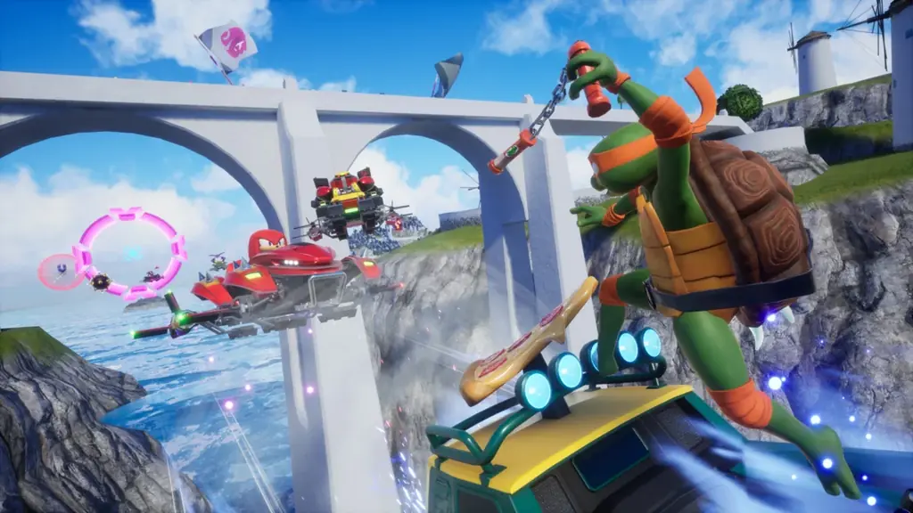 『ソニックレーシング クロスワールド』 有償DLC第5弾『ミュータント・タートルズ』参戦！本日より「ミュータント・タートルズフェスタ」開催 画像 11