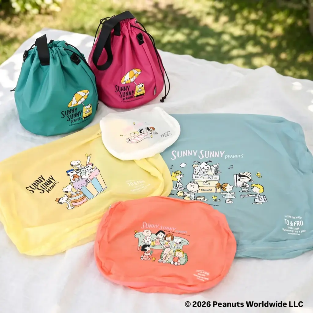 【阪急うめだ本店】旅先でもスヌーピーグッズと一緒！1階では「SUNNY SUNNY PEANUTS ーハッピーな旅のはじまりー」を開催。全9ブランドからオリジナルアイテムが登場 画像 5