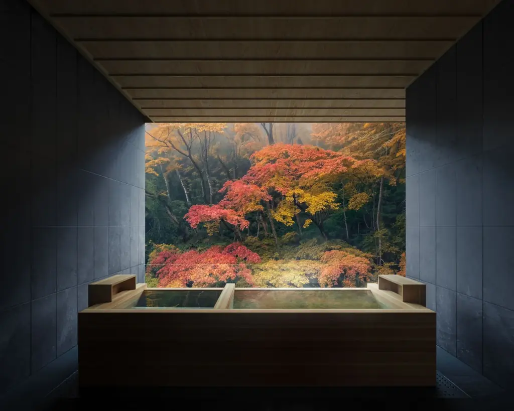 奥湯河原に温泉リゾート「NOT A HOTEL YUGAWARA」が誕生。7つの湯に浸かるフラッグシップヴィラ「YUAMI」と4つのルームタイプから構成される「ONSEN SUITE」を販売開始 画像 23