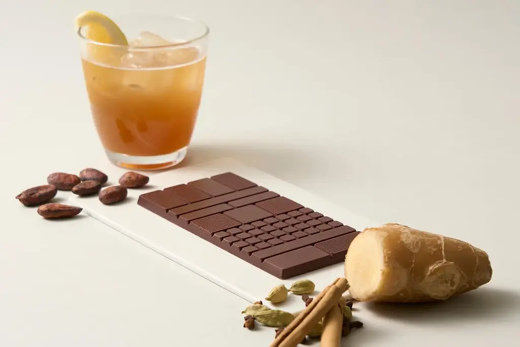夏限定、まるで爽やかなクラフトコーラのような板チョコレートが新登場！スパイス×フルーティカカオで、夏にぴったりな味わい。 画像 2
