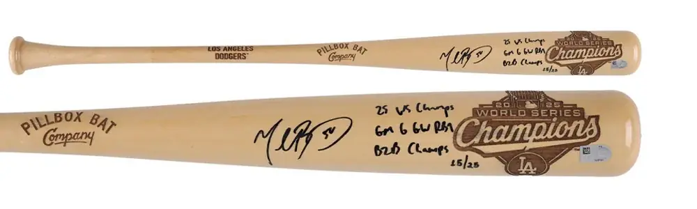 【限定96個】MLB公式直筆サイン入りバットミステリーBOX第2弾がMLB SHOPにて8月4日（火）より発売開始！ 画像 5