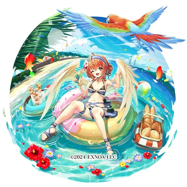 DMM GAMES『ANGELICA ASTER』期間限定で人気天使達が水着姿で登場！育成アイテムがもらえるキャンペーンを開催！ 画像 3