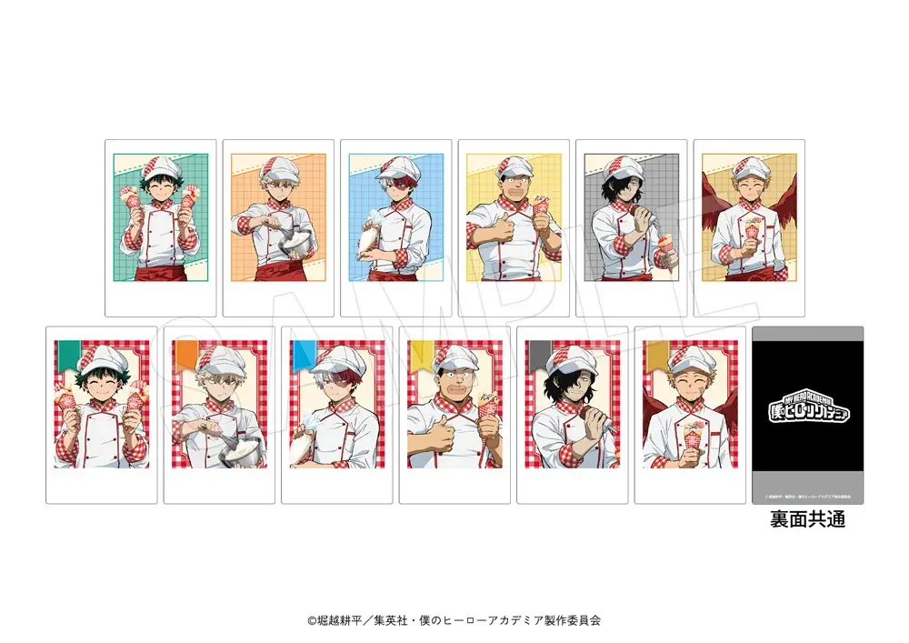 アニメ『僕のヒーローアカデミア』と「マリオンクレープ」のコラボが開催決定！パティシエ姿の描き下ろしビジュアルを使用した「アクリルフィギュアスタンド」などオリジナルグッズが登場！ 画像 10