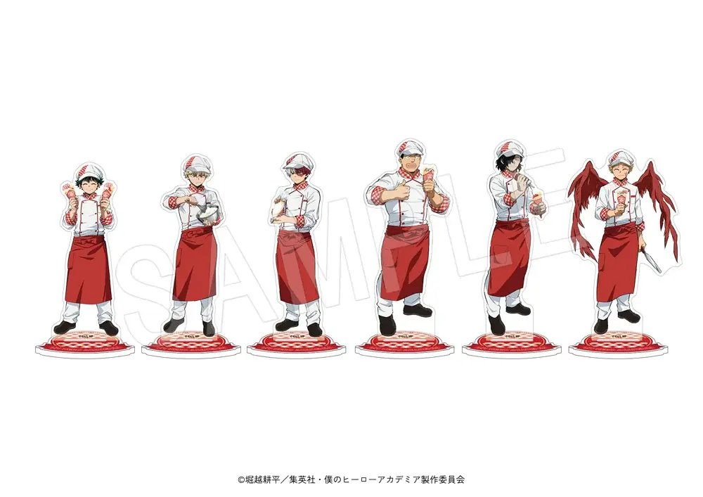 アニメ『僕のヒーローアカデミア』と「マリオンクレープ」のコラボが開催決定！パティシエ姿の描き下ろしビジュアルを使用した「アクリルフィギュアスタンド」などオリジナルグッズが登場！ 画像 8
